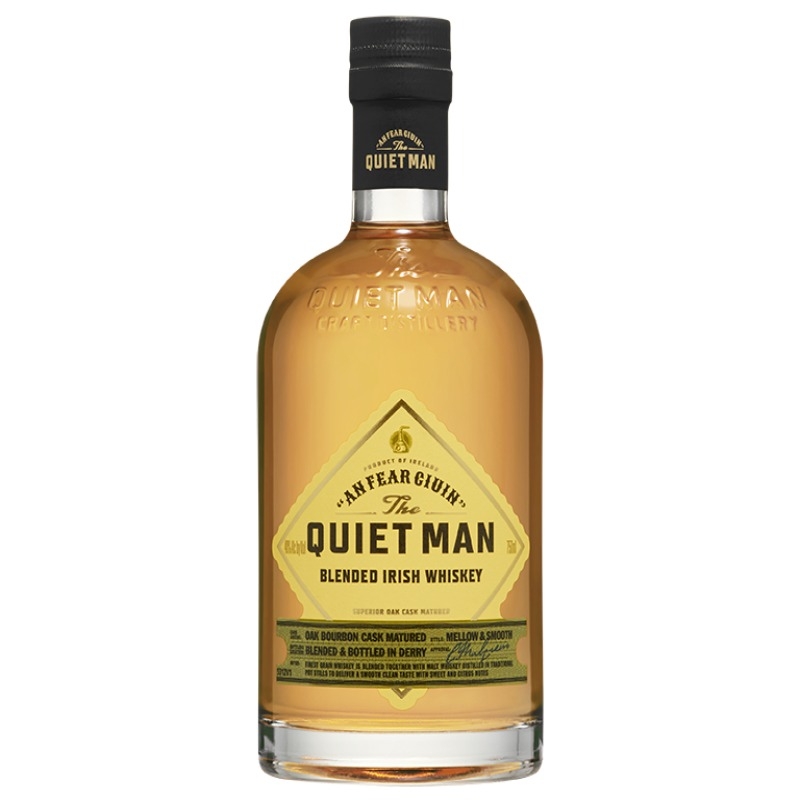 The Quiet Man Superior Irish Whiskey Ble